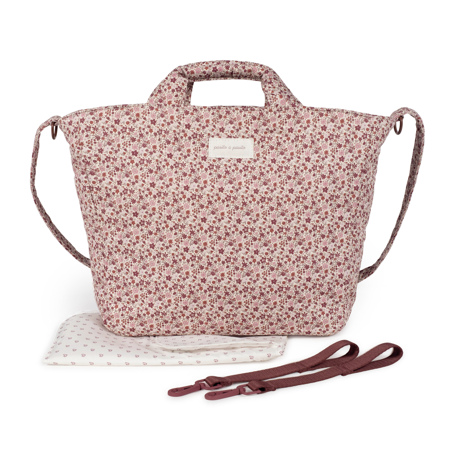 1120900526_a Bolso canastilla Cherry flores - Imagen 1