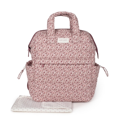 Mochila de paseo Cherry flores