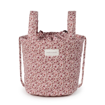 Bolso bucket Cherry flores