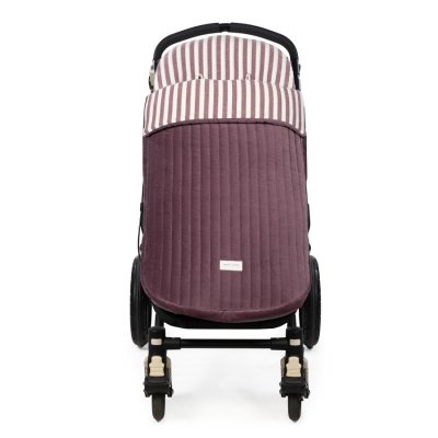 Saco de invierno para silla Cherry rayas