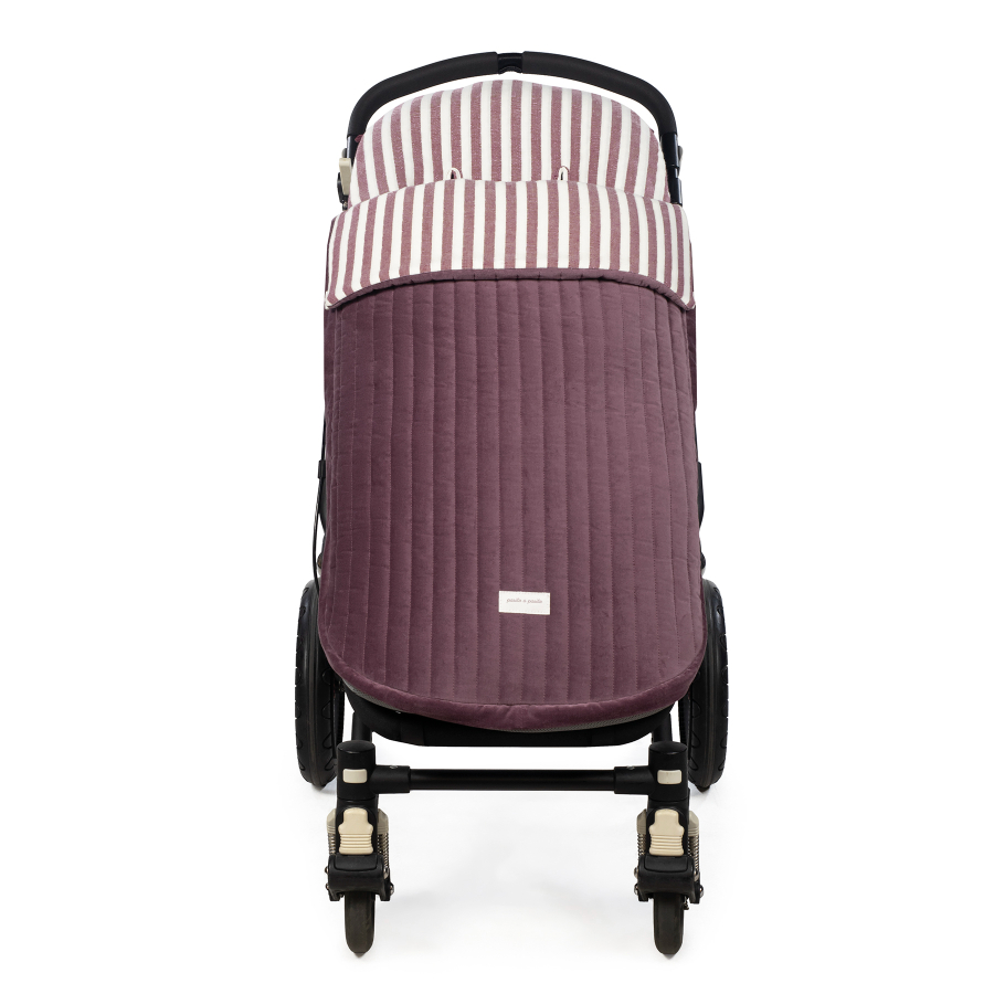 1120900559_a Saco de invierno para silla Cherry rayas - Imagen 1