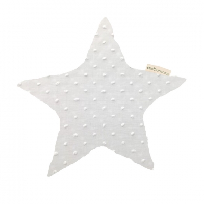 Cojín decorativo 40x40 estrella plumeti