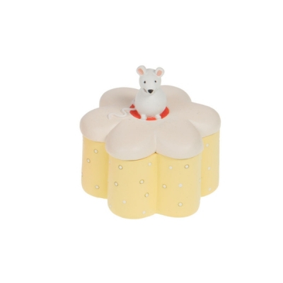 Cajita para dientes de leche Marguerite amarillo