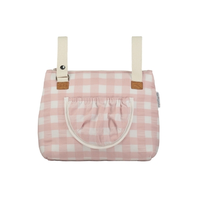 Bolso Wander Checks Rosa
