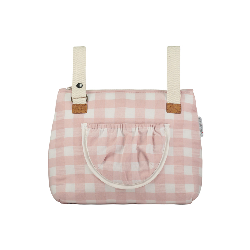 E1036270 Bolso Wander Checks Rosa - Imagen 1