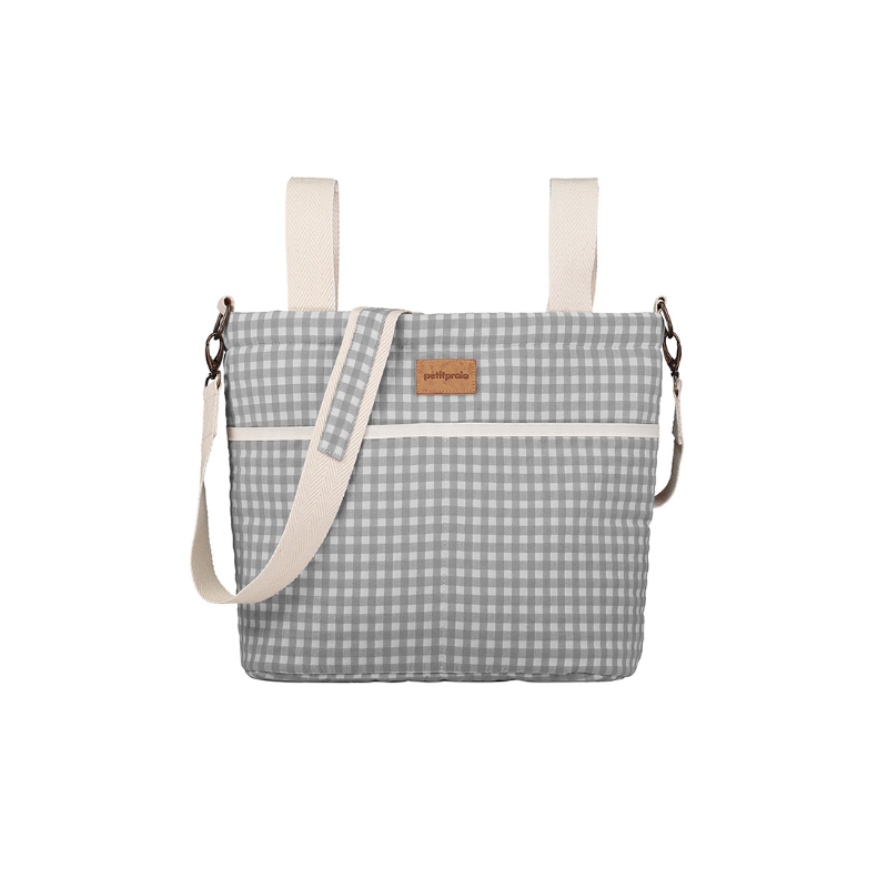 E1136250 Bolso Park Checks Gris - Imagen 1