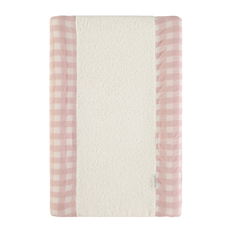 E34136270 Funda para cambiador de 70cm. Checks Rosa - Imagen 1