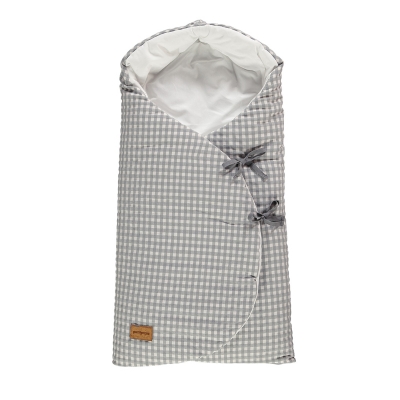 Saco para capazo Mimo Checks Gris