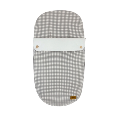Saco de invierno para silla Checks Gris