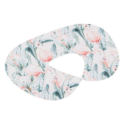 Cojín de lactancia pequeño Flamingo