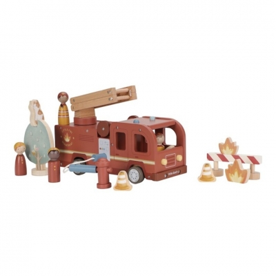 Set de bomberos con camión