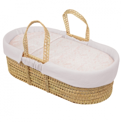 Funda interior para capazo waffle blanco