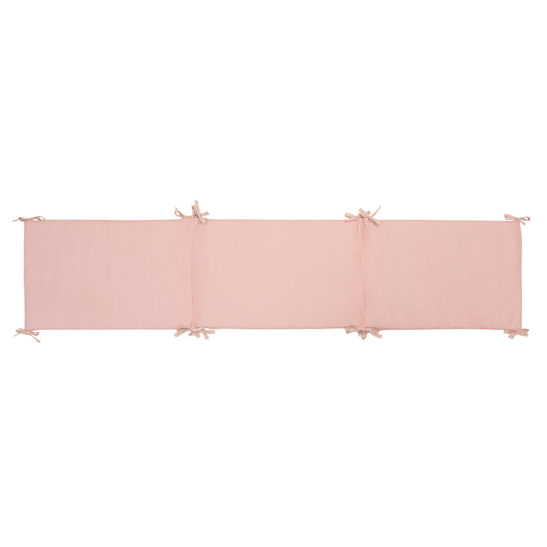 54FU00002696 Protector de cuna desenfundable rosa - Imagen 1