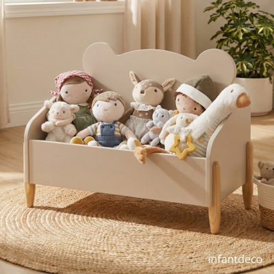 Mueble para juguetes Doucer Osito beige