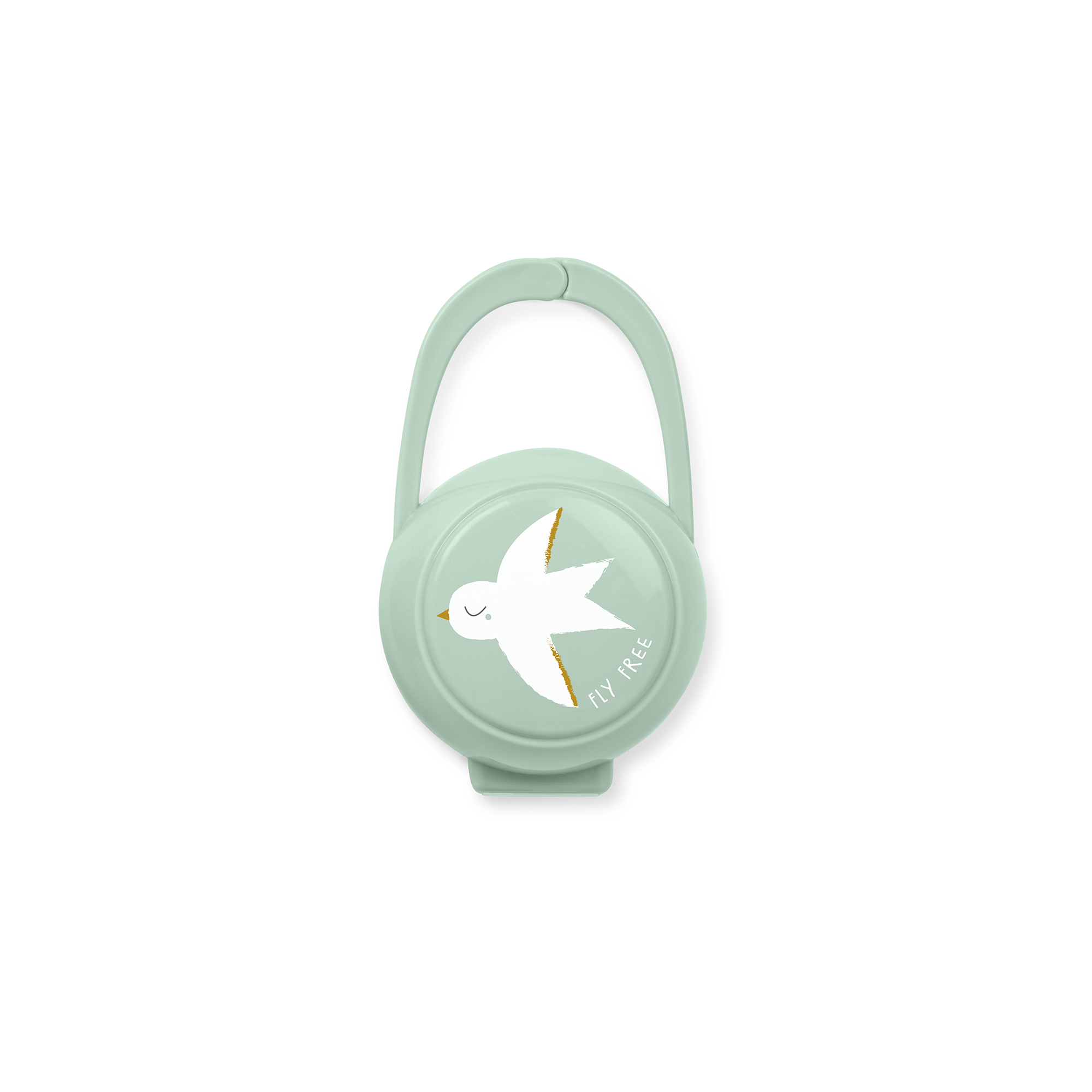 14809 Cajita para 2 chupetes Fly free mint - Imagen 1