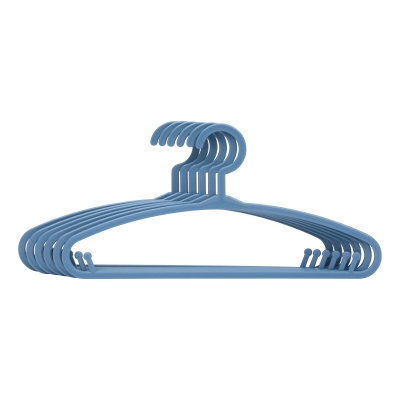 Pack de 6 perchas infantiles azul