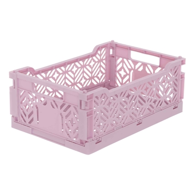 Caja plegable grande 40cm lila