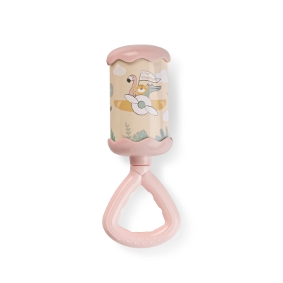 Sonajero campanitas Dusty pink