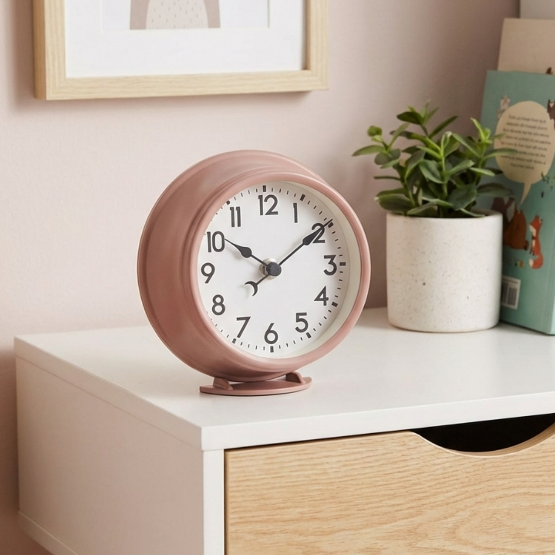 3 Reloj de agujas infantil Hory Old rose - Imagen 1