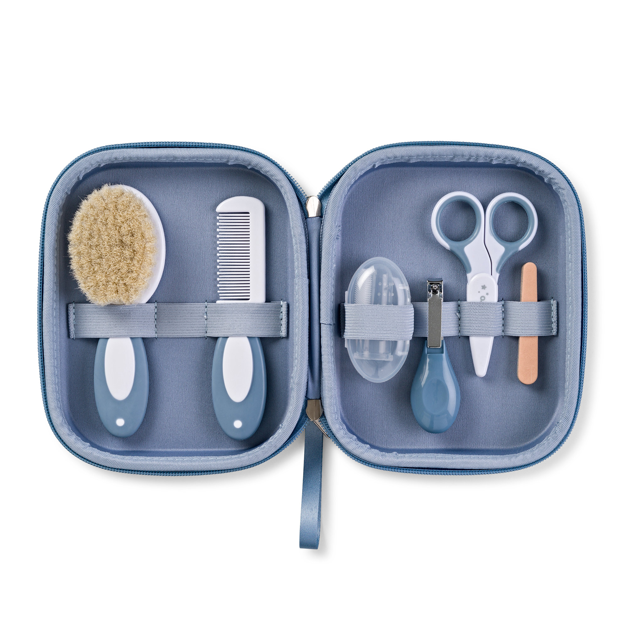 39461_B Set de Cuidado e Higiene Infantil Dusty blue de Saro - Imagen 1