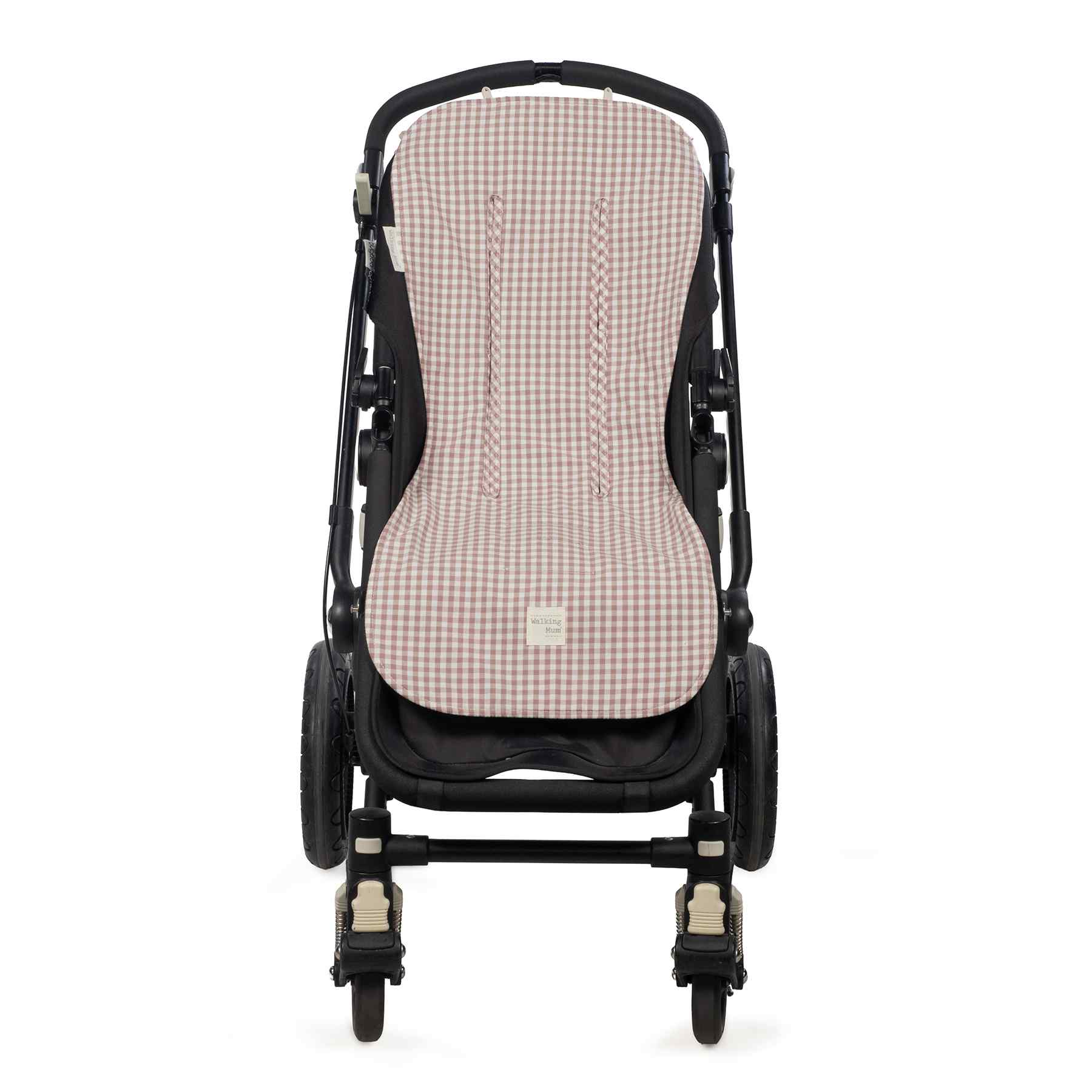 1120800700_a Colchoneta para silla universal Praliné Vichy moka - Imagen 1