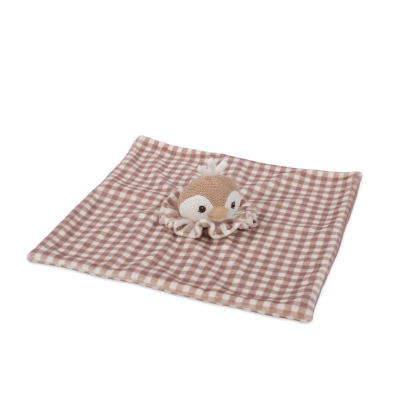 Doudou pingüino Praliné moka