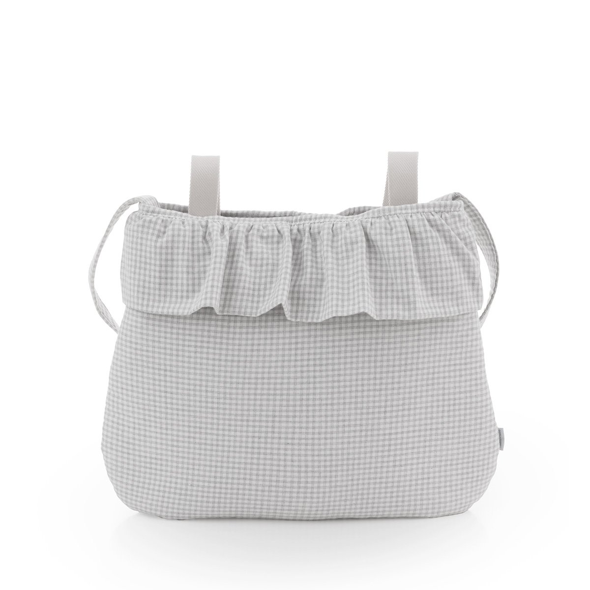 56023 Bolso maternal boho Polo grey - Imagen 1