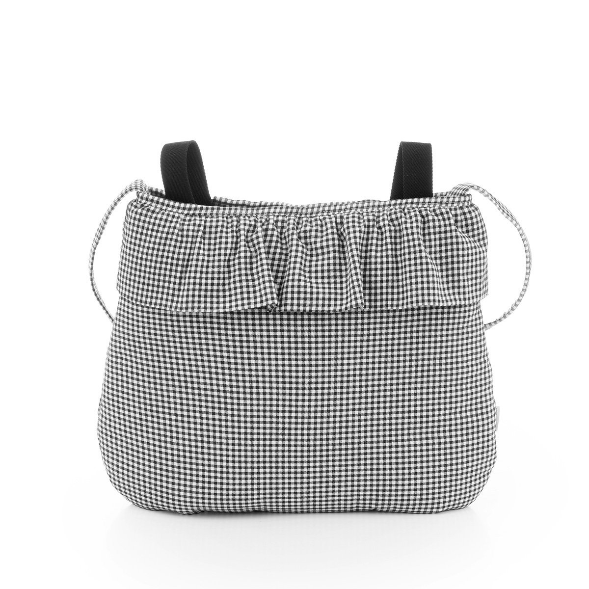 56035 Bolso maternal boho Polo black - Imagen 1