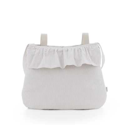 Bolso maternal boho Candela crudo