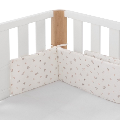 Protector para minicuna Doco Calma rosa