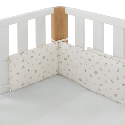 Protector para minicuna Doco Calma verde