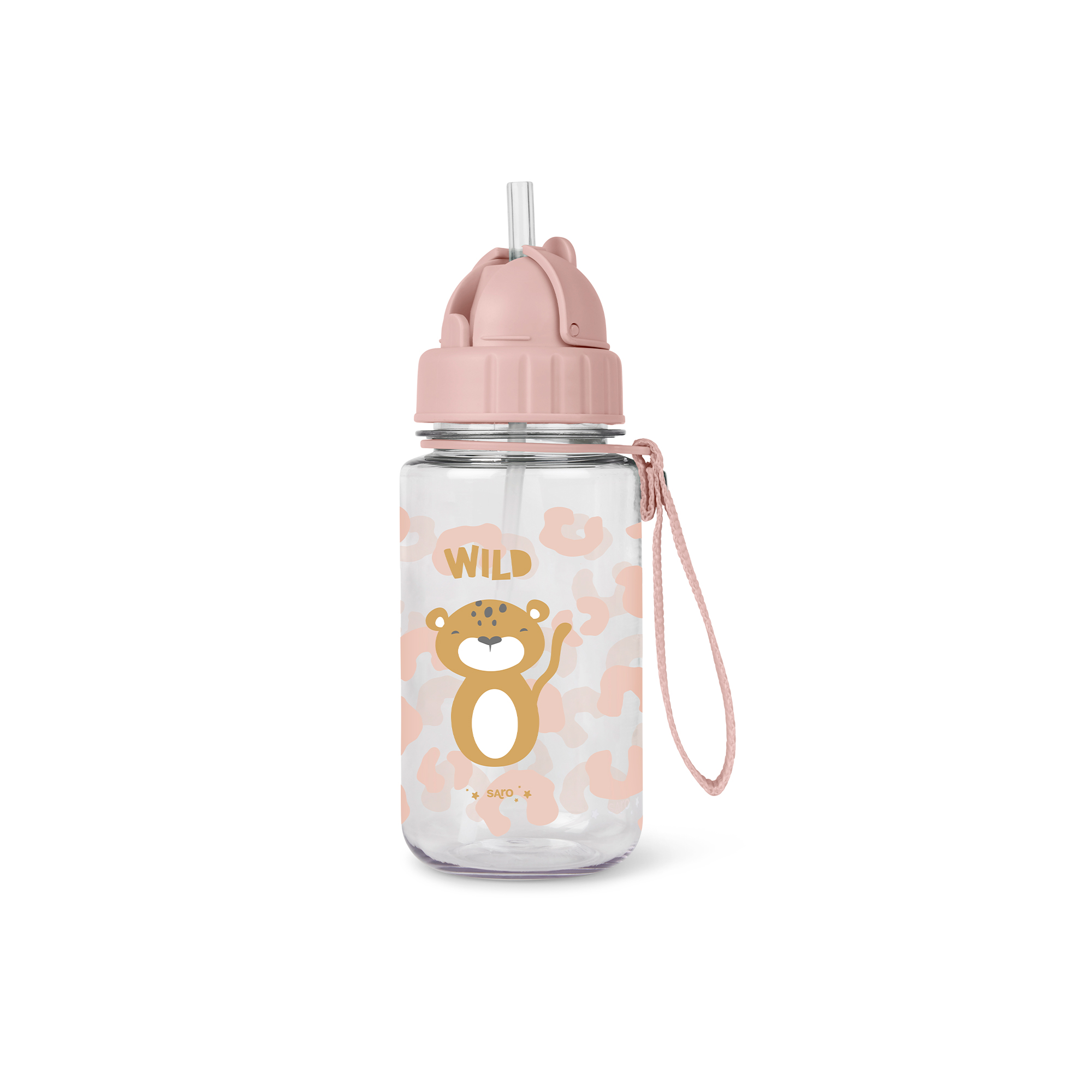 74011 Botella con pajita y colgador Wild - Imagen 1
