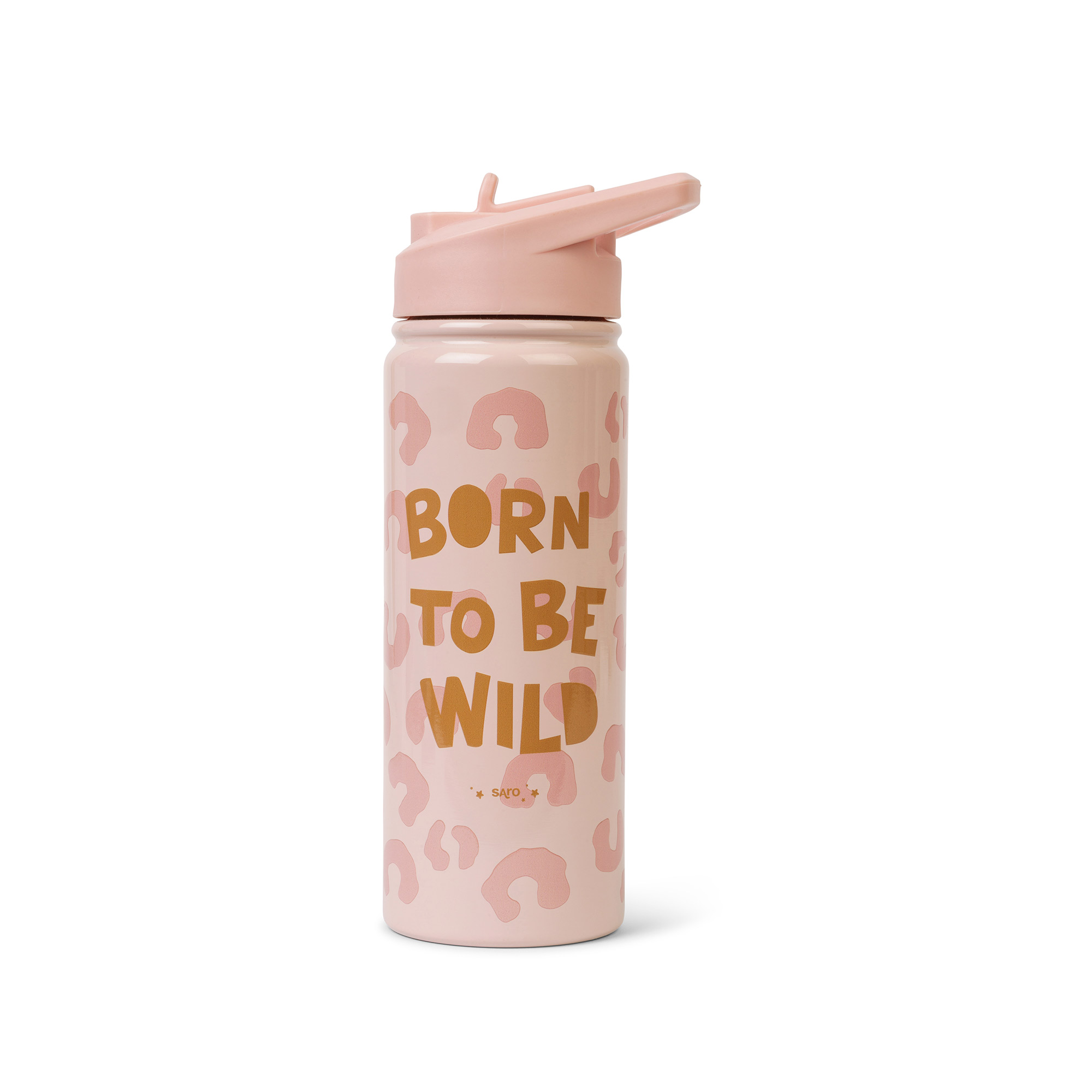 74561 (1) Botella térmica con pajita 500ml. Born to be wild - Imagen 1
