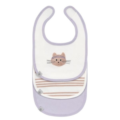 Pack de 3 baberos Tiny Cat