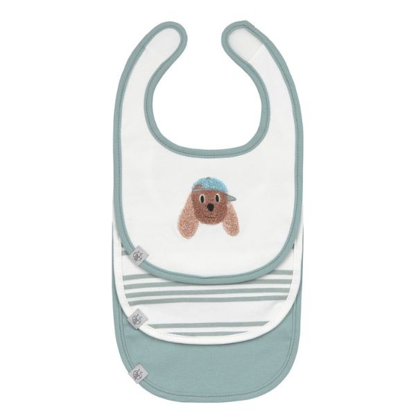 Diseño sin título (85) Pack de 3 baberos Tiny Dog - Imagen 1