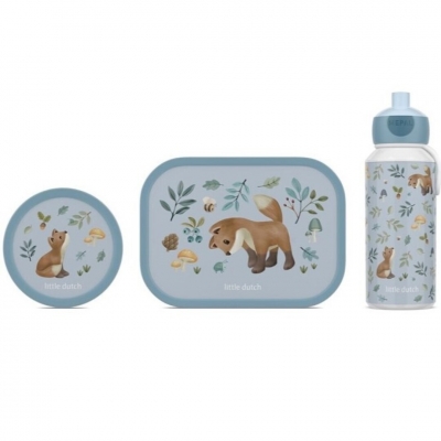 Pack de almuerzo 3 piezas Campus Forest Friends