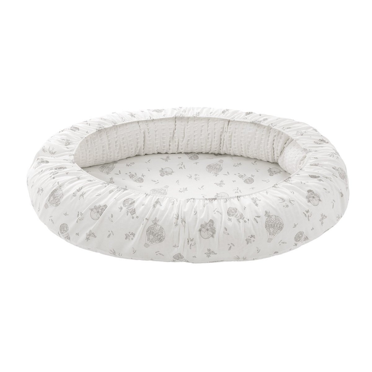 imgi_13_cuna-nido-bebe-globe-55x90x15-cm-crudo Nido 3 en 1 para bebé Globe crudo - Imagen 1
