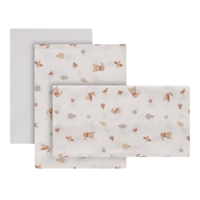 Juego de sábanas para capazo Senda beige