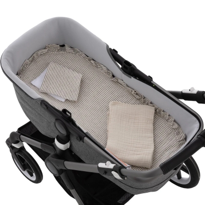Pack colcha para capazo Dutton stone