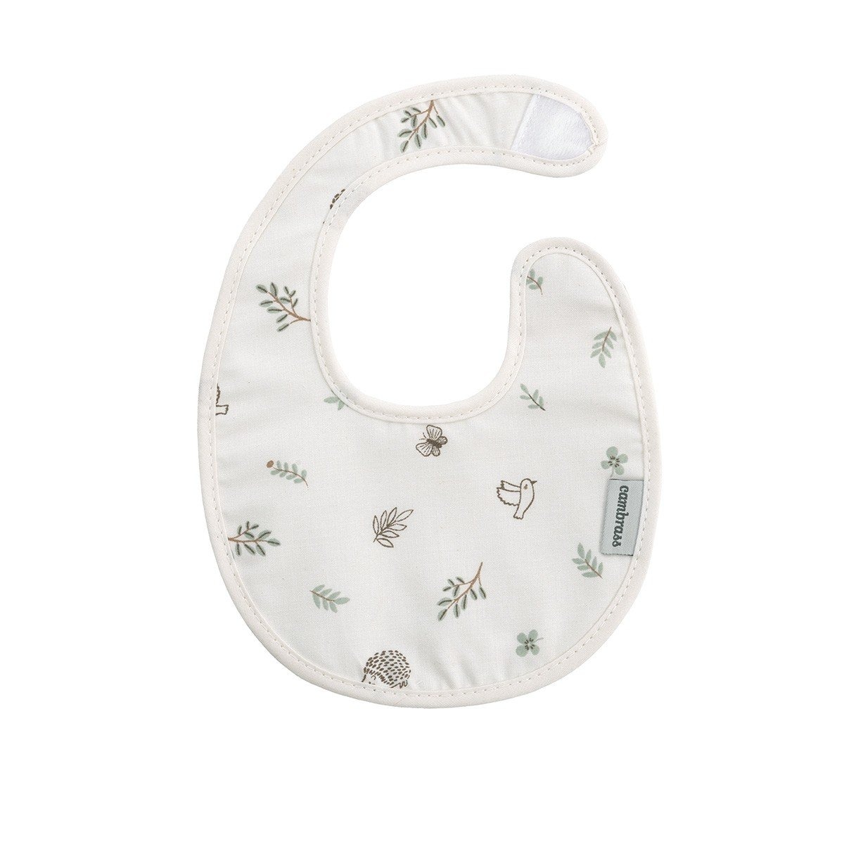 imgi_3_babero-redondo-con-velcro-calma-verde-16x19x1-cm Babero redondo Calma verde - Imagen 1