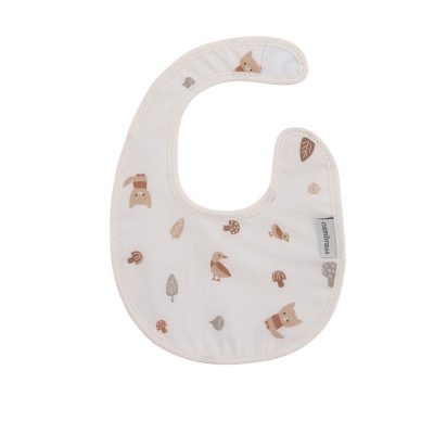 Babero redondo Senda beige