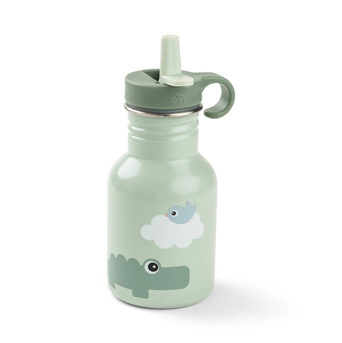 imgi_42_1011623-2 Botella infantil de metal Playground Green - Imagen 1