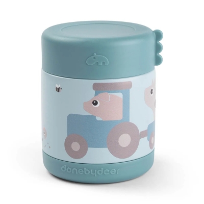 Termo para sólidos Tiny Farm azul