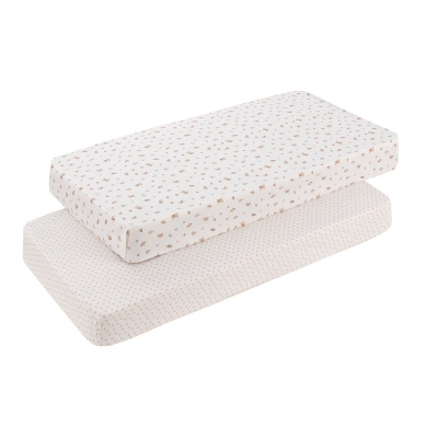 Pack de 2 bajeras para cuna Senda beige