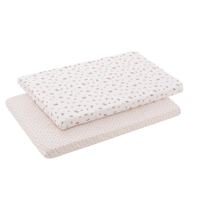 Pack de 2 bajeras para minicuna Doco Senda beige