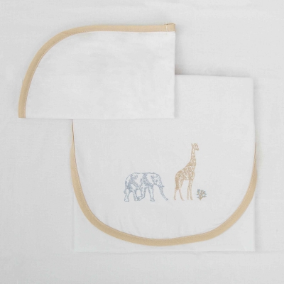 Juego de sábanas algodón para carrito Tanzania