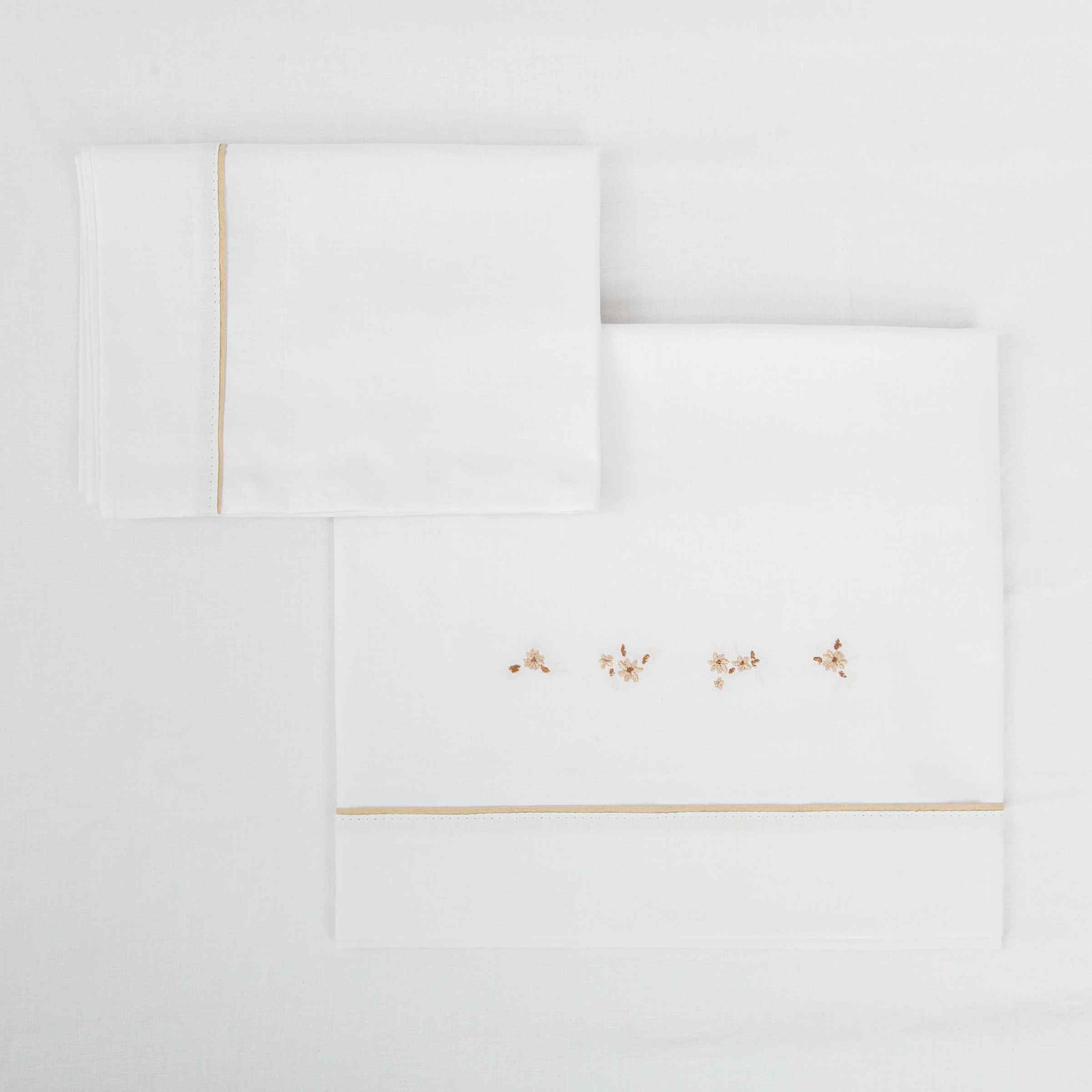 003R0710 Juego de sábanas algodón 60x120cm Anais - Imagen 1