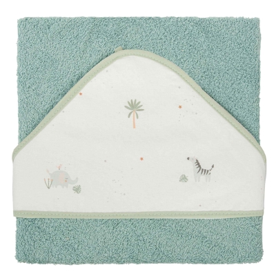 Capa de baño verde agua Palm