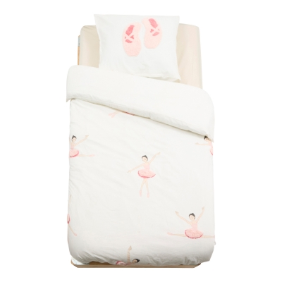 Funda nórdica infantil de cama + Cojín Bailarinas