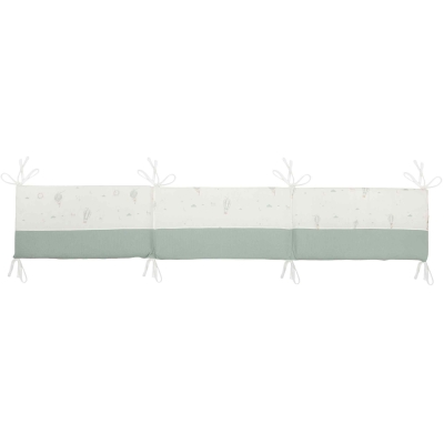 Protector de cuna con fuelle Blue Sky